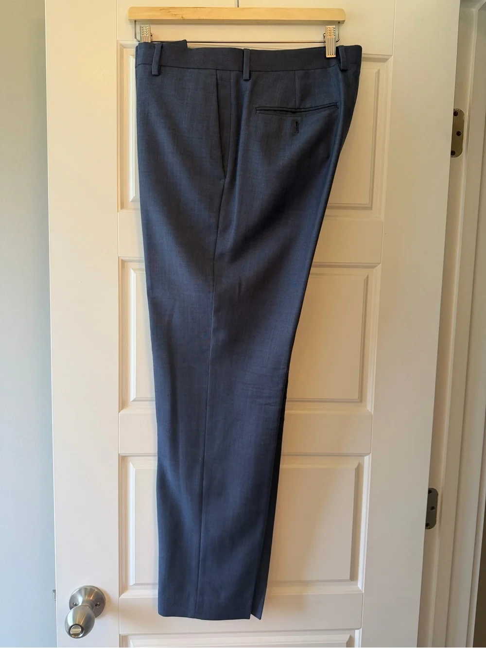 J. Crew Men's Suit Pants - Mariner Blue - 100% Wool - 32x30 - Crosby Classic Fit